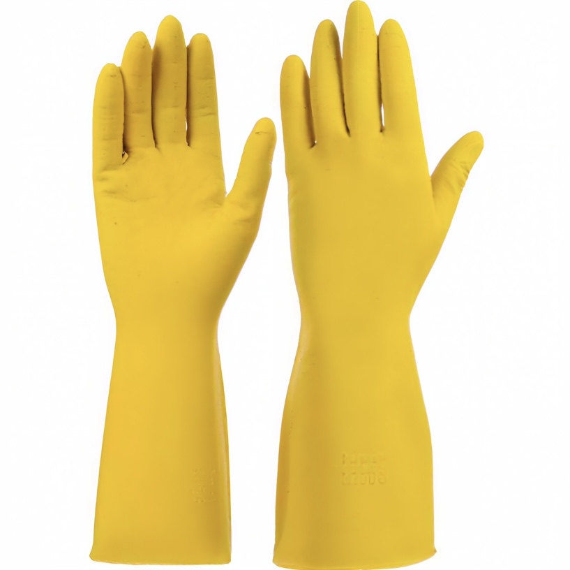 Gants en caoutchouc