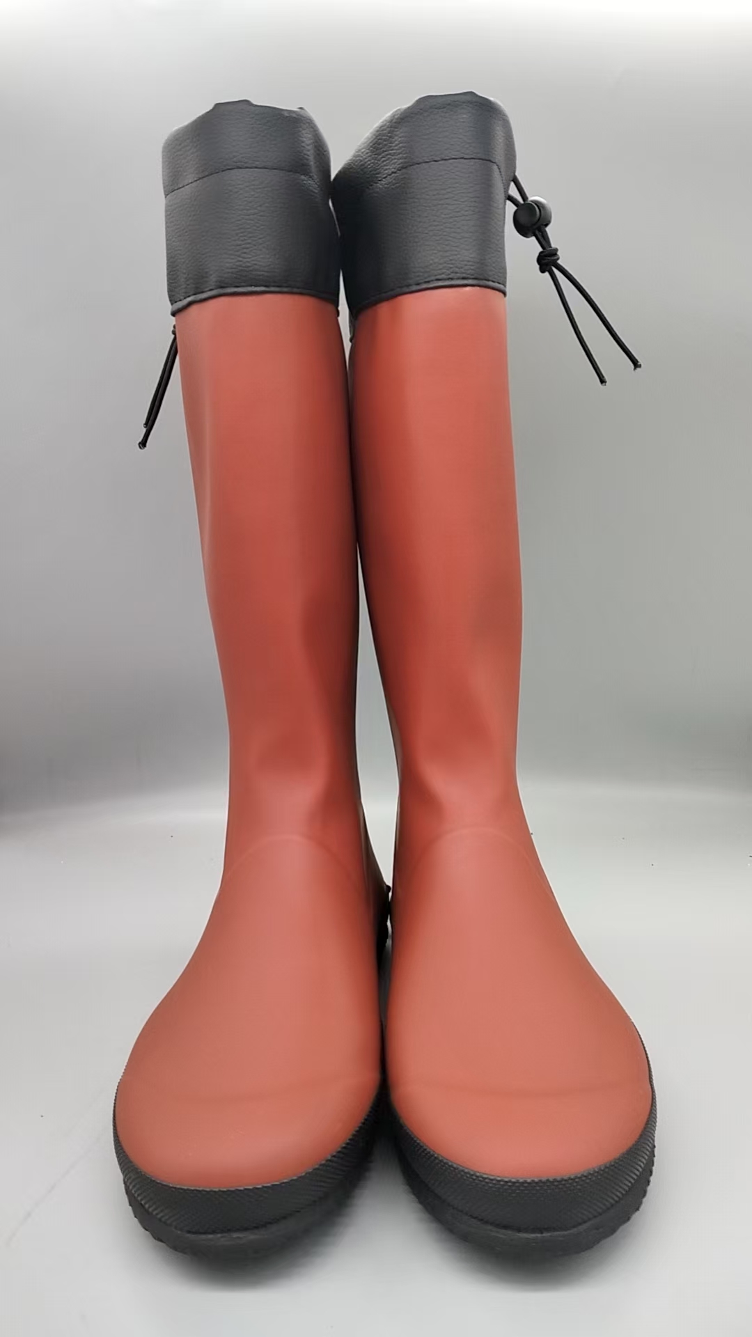 Bottes de pluie en latex élégantes pour femmes