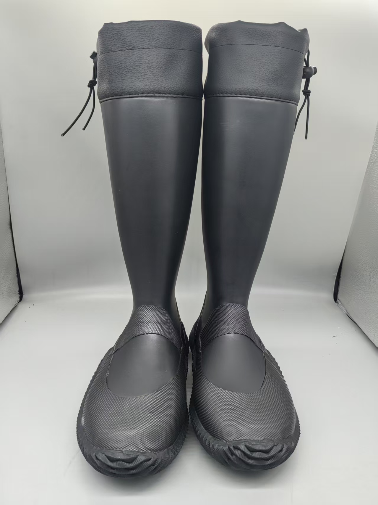Bottes en latex imperméables pour hommes