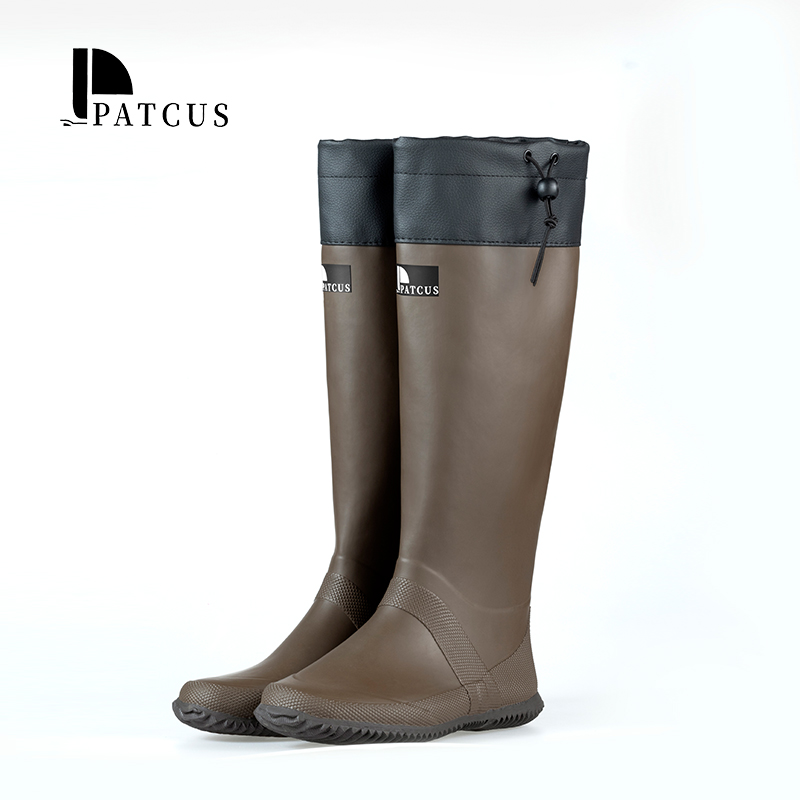 Bottes en latex pour hommes